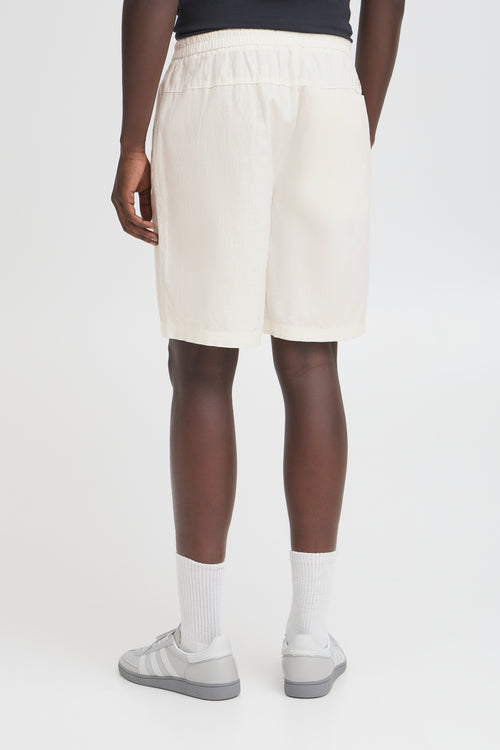 Blend BHBAY Linen Shorts – Ανδρικό Λινό Σορτς – Snow White (πίσω)