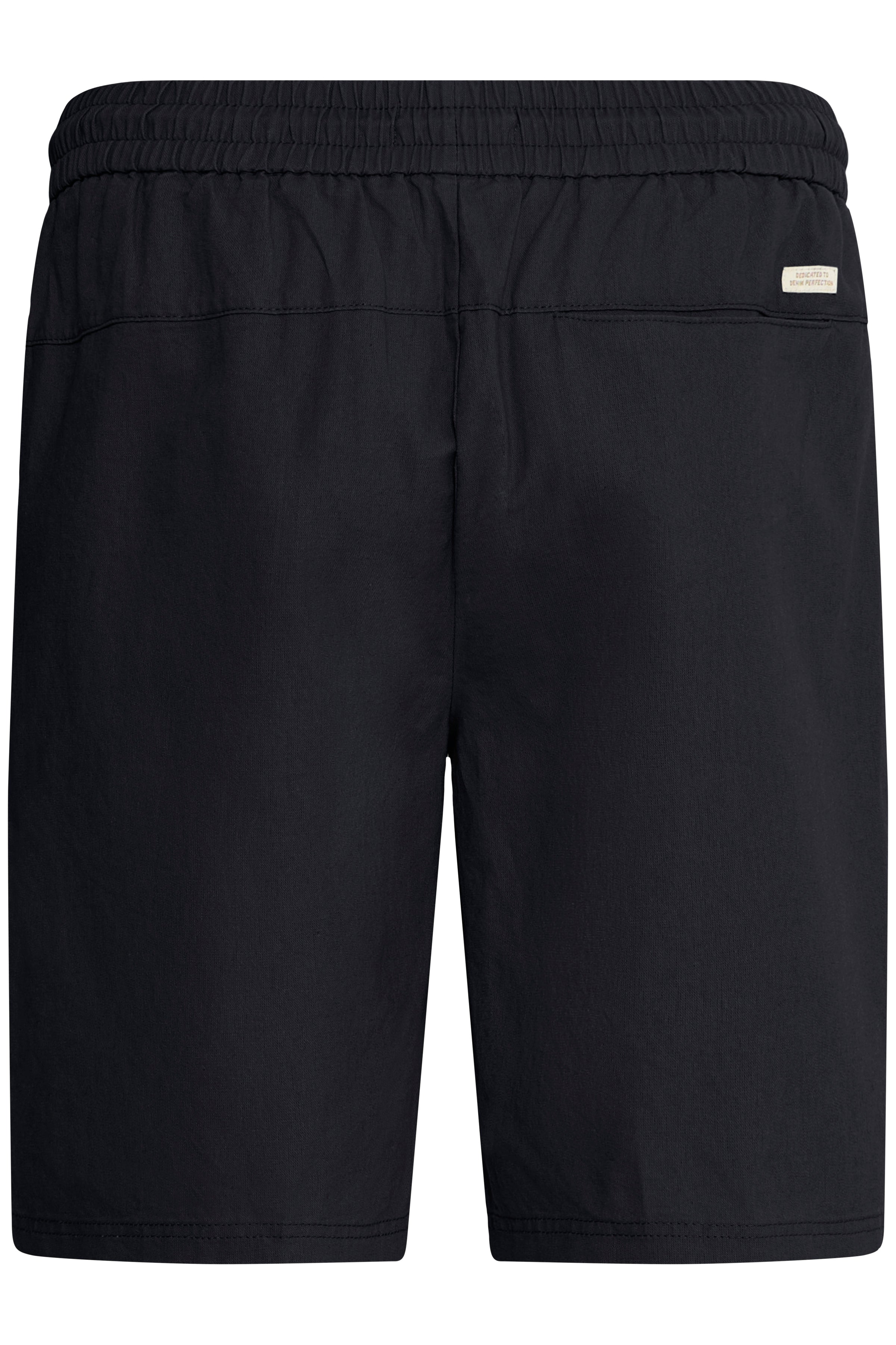 Blend BHBAY Linen Shorts – Ανδρικό Λινό Σορτς – Black (πίσω)