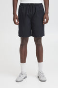 Blend BHBAY Linen Shorts – Ανδρικό Λινό Σορτς – Black (μπροστά)