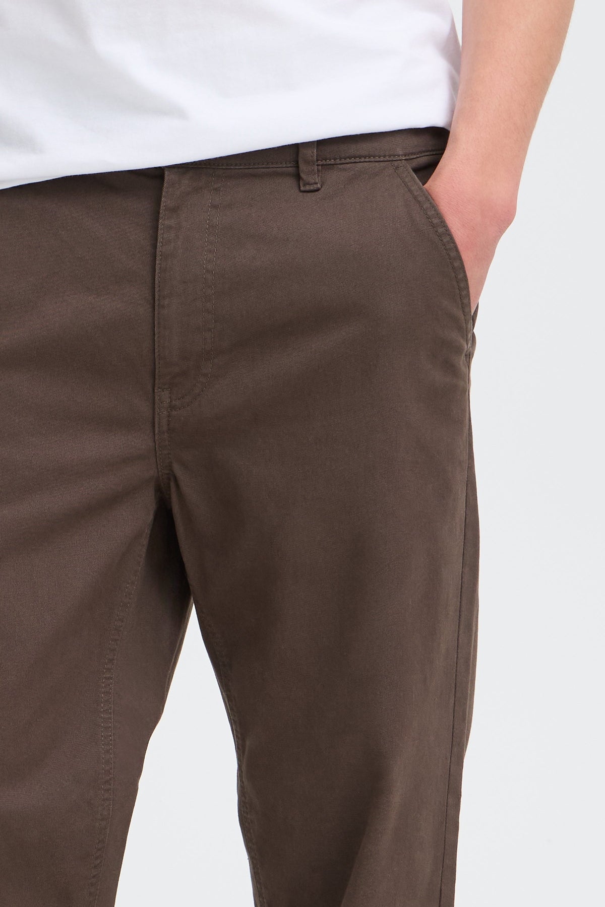 Blend BHNATAN WIDE LEG CHINO NOOS Turkish Coffee