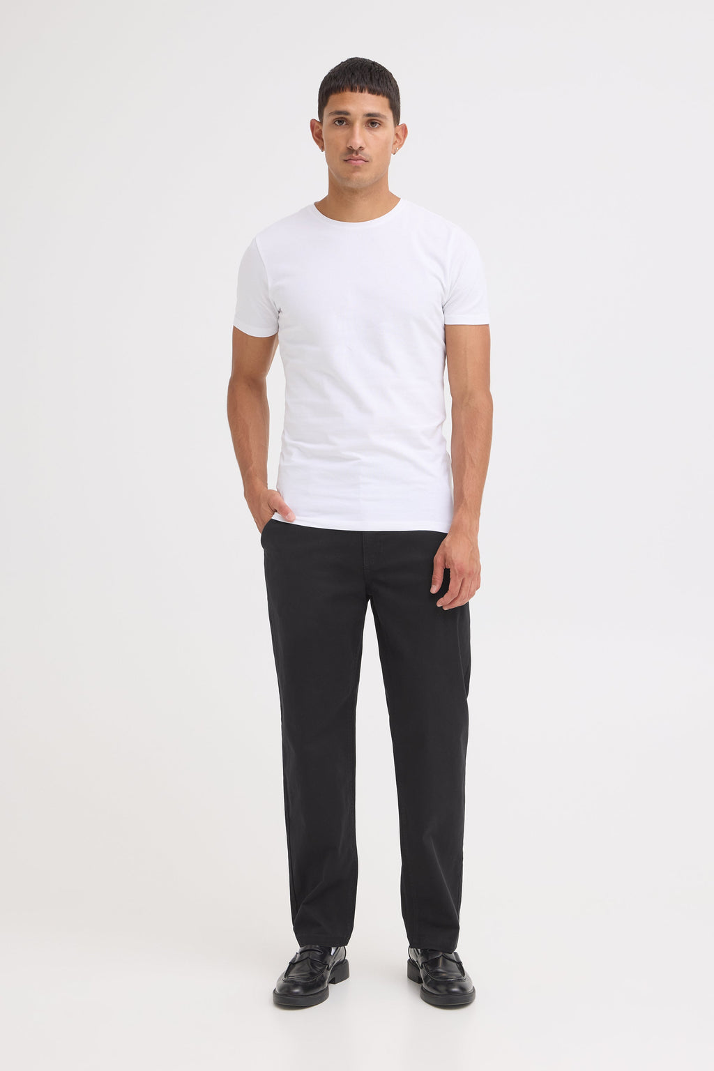 Blend BHNATAN WIDE LEG CHINO NOOS Black