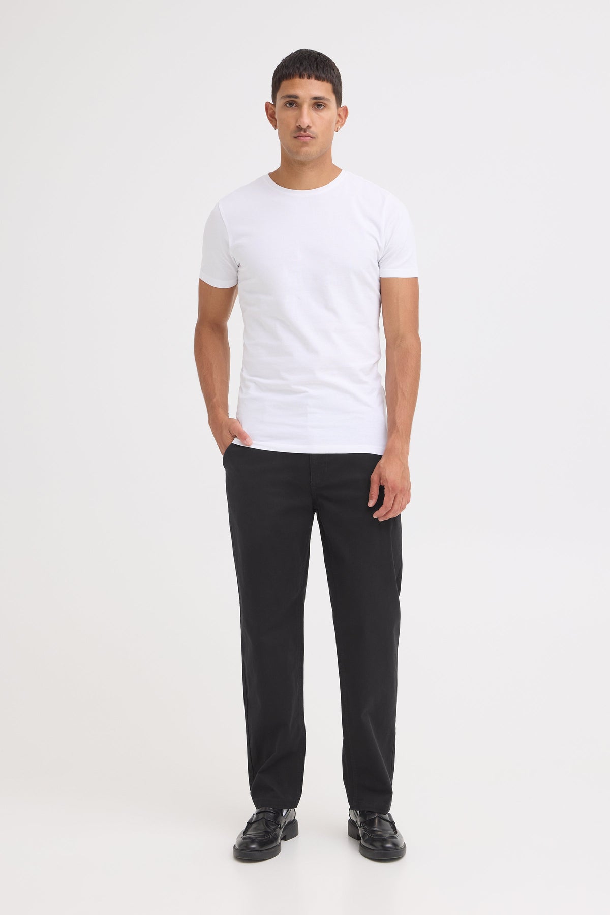 Blend BHNATAN WIDE LEG CHINO NOOS Black