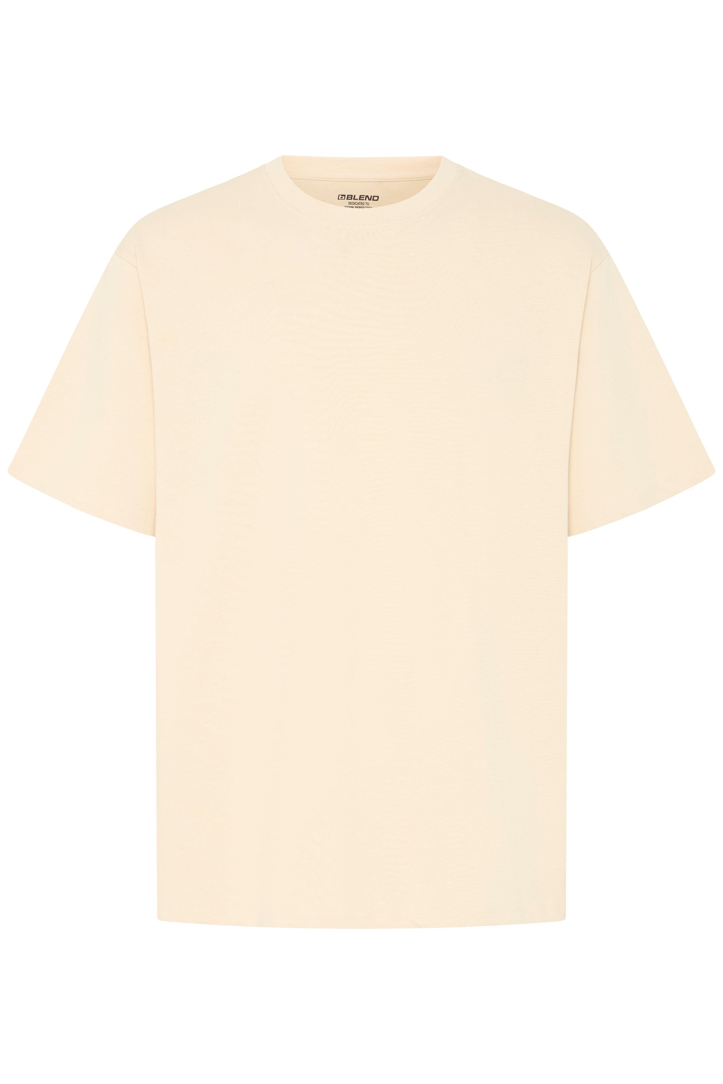 Blend BHFISHER Oversize Tee – Ανδρικό Oversize T-Shirt – Bleached Sand (μπροστά)