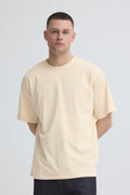Blend BHFISHER Oversize Tee – Ανδρικό Oversize T-Shirt – Bleached Sand (μπροστά)