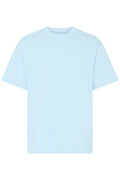 Blend BHFISHER Oversize Tee – Ανδρικό Oversize T-Shirt – Blue Frost (μπροστά)