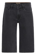 Blend BHFLAKE Loose Denim Shorts – Ανδρική Τζιν Βερμούδα – Denim Black (μπροστά)
