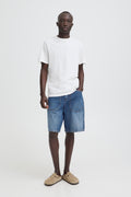 Blend BH Baggy Denim Shorts – Ανδρική Τζιν Βερμούδα | Denim Middle Blue (Μπλε Τζιν)