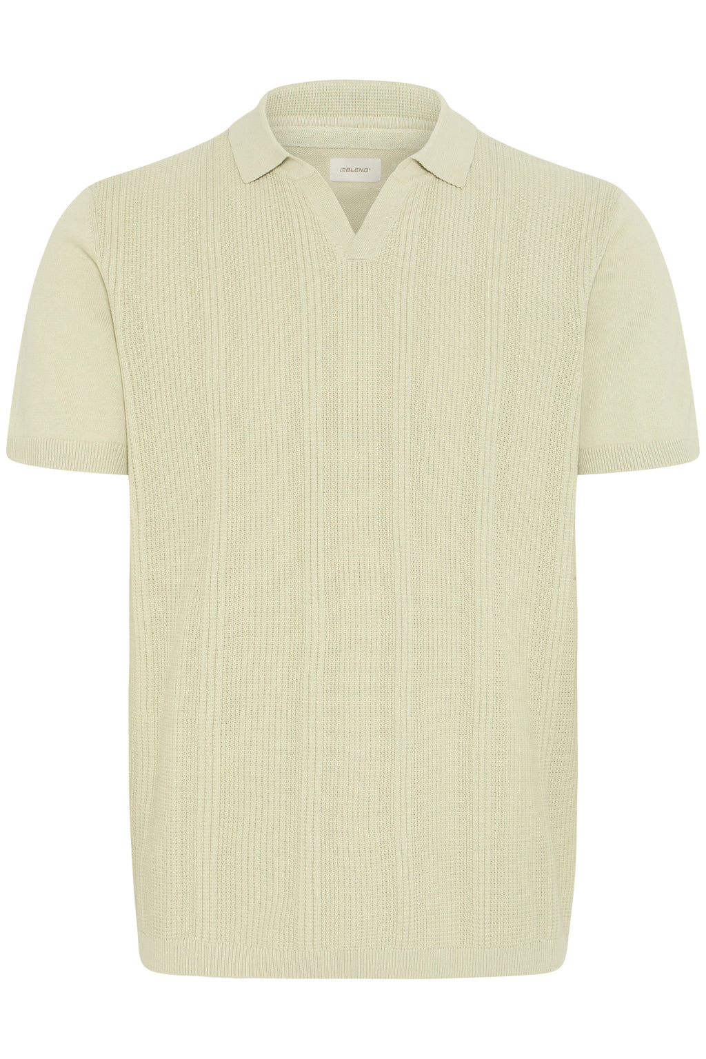 Blend BHBARON Split Polo – Ανδρική Πόλο Μπλούζα | Alfalfa (Πράσινο)