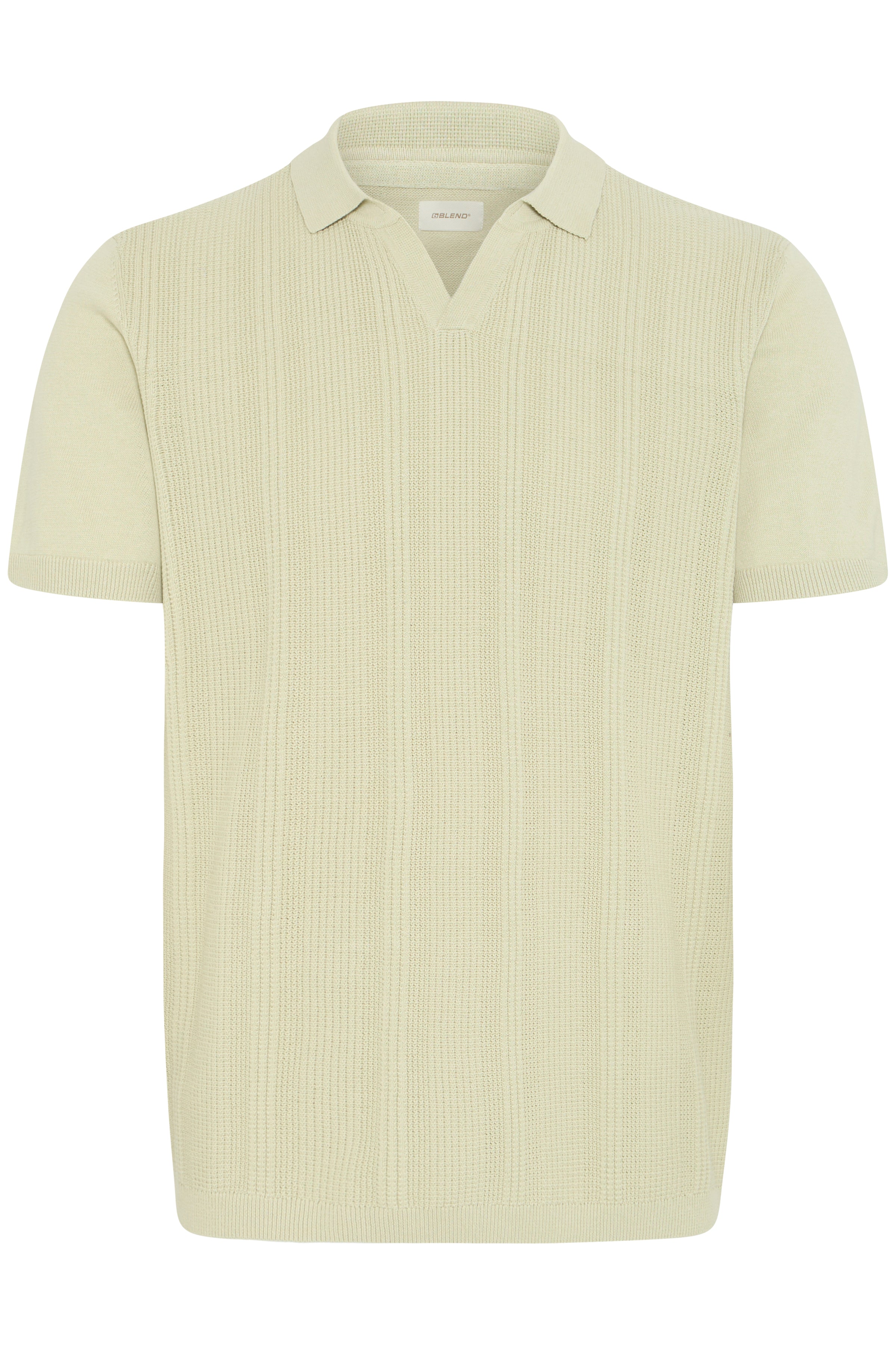Blend BHBARON Split Polo – Ανδρική Πόλο Μπλούζα | Alfalfa (Πράσινο)