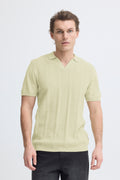 Blend BHBARON Split Polo – Ανδρική Πόλο Μπλούζα | Alfalfa (Πράσινο)