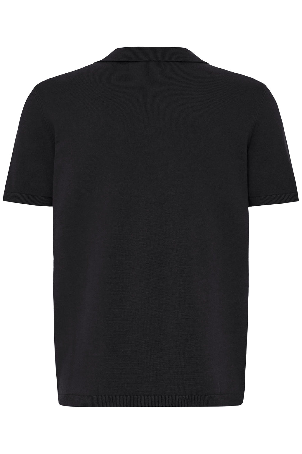 Blend BHBARON Split Polo – Ανδρική Πόλο Μπλούζα | Black Beauty (Μαύρο)