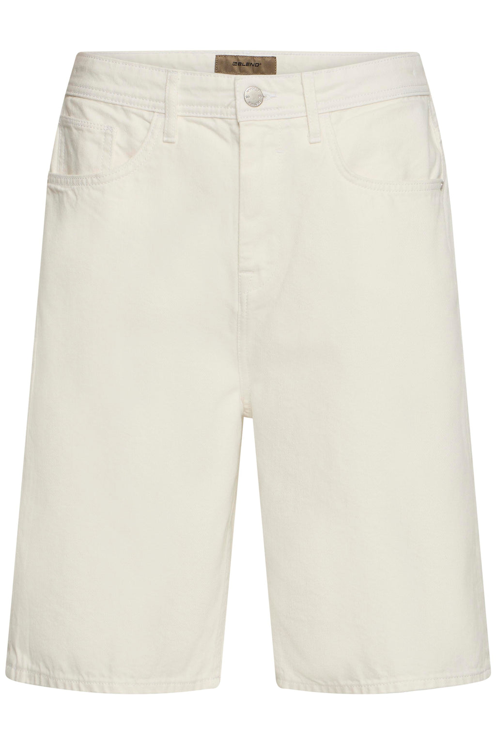 Blend BHBREEZE Loose Denim Shorts – Ανδρική Τζιν Βερμούδα – Denim White (μπροστά)