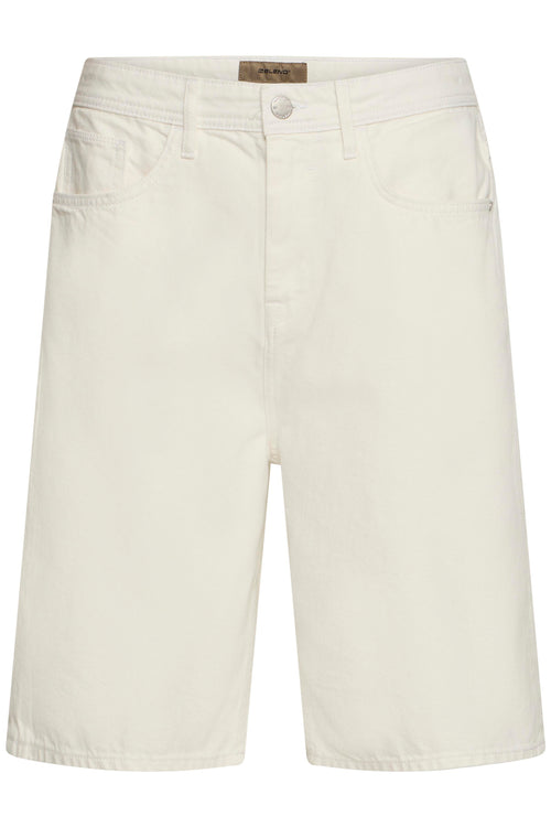Blend BHBREEZE Loose Denim Shorts – Ανδρική Τζιν Βερμούδα – Denim White (μπροστά)