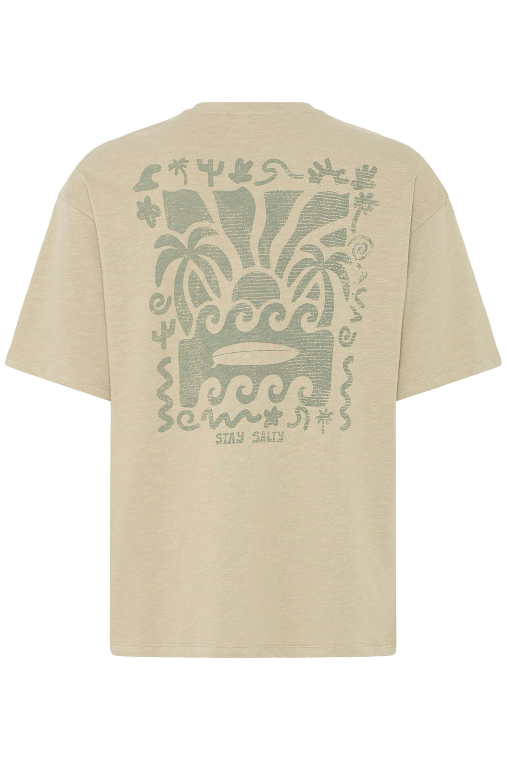 Blend BHKARIM Graphic Tee – Ανδρικό T-Shirt με Στάμπα – Crockery (πίσω)