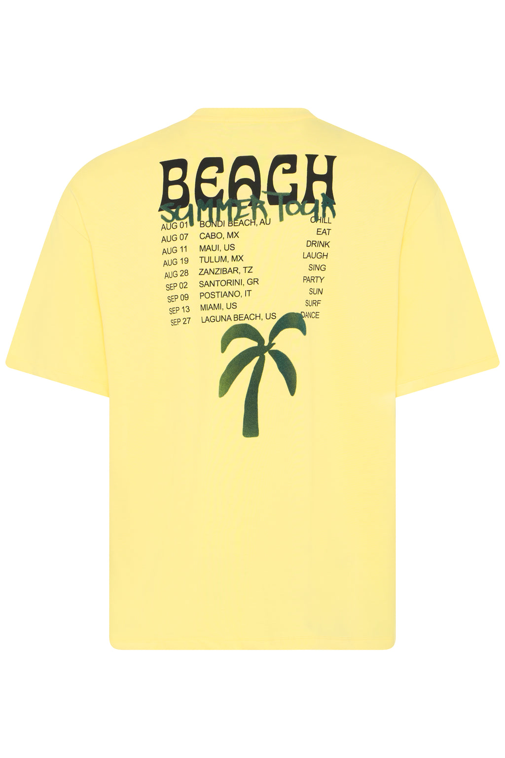Blend BHKORNEL Graphic Tee – Ανδρικό T-Shirt με Στάμπα | Lemon Meringue (Κίτρινο)