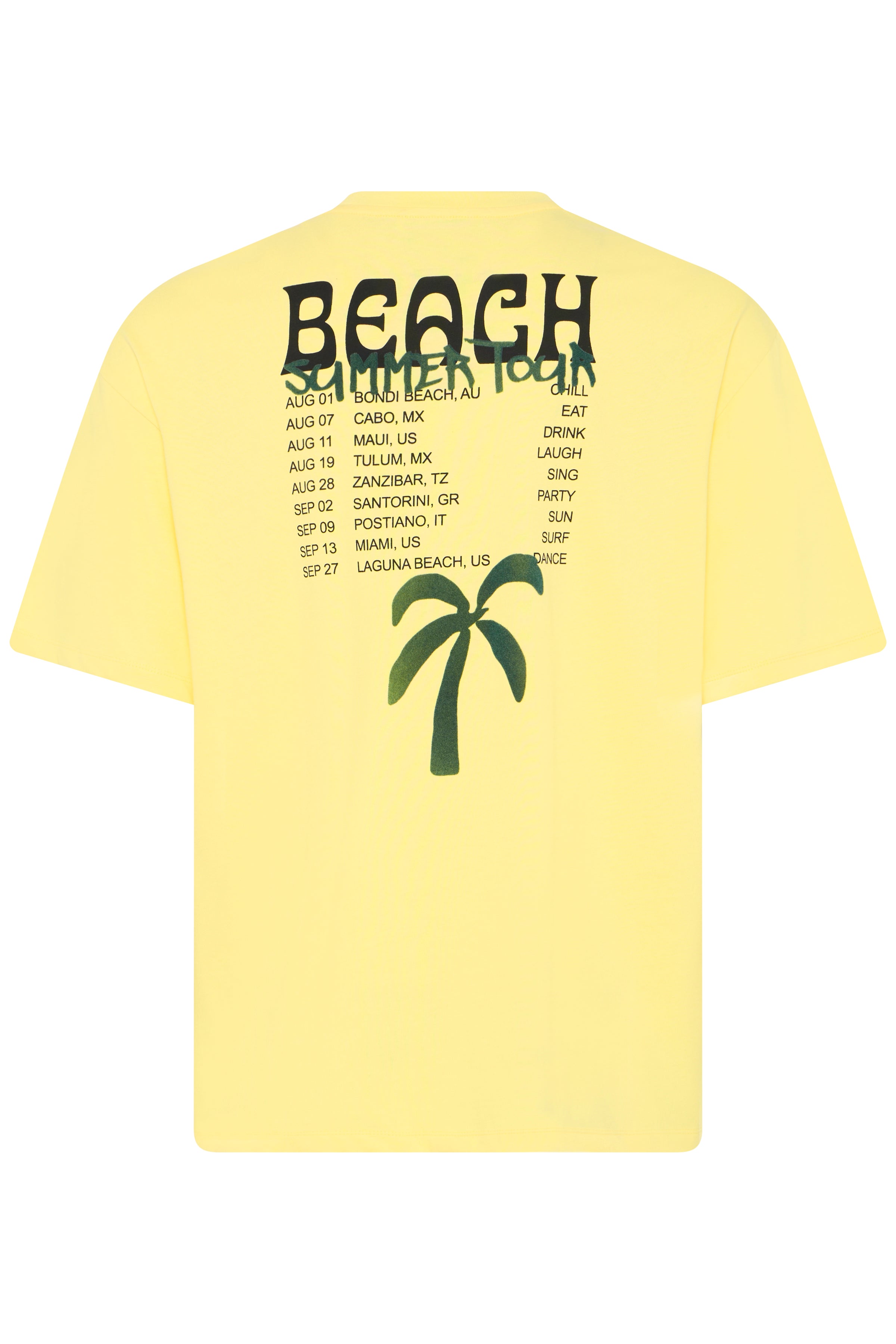 Blend BHKORNEL Graphic Tee – Ανδρικό T-Shirt με Στάμπα | Lemon Meringue (Κίτρινο)