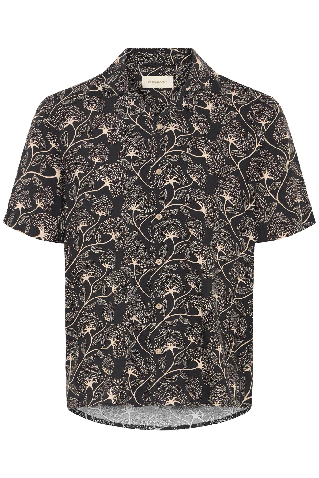 Blend BHARIAN Shirt – Ανδρικό Πουκάμισο | Black Beauty (Μαύρο)