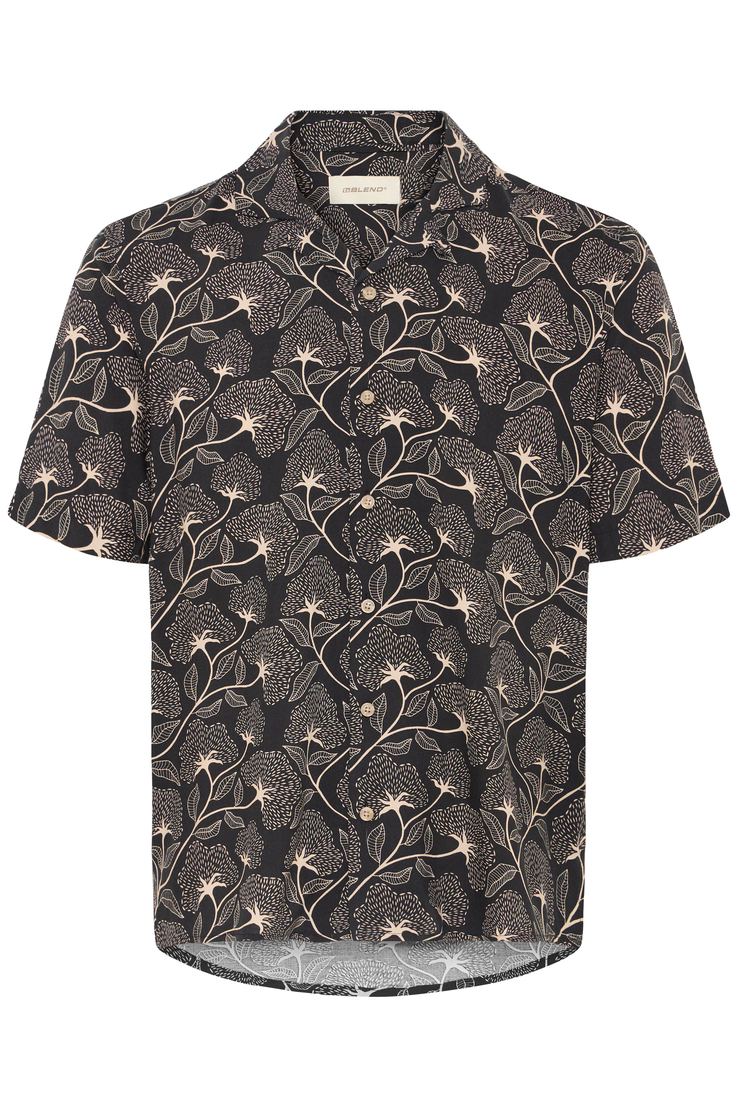 Blend BHARIAN Shirt – Ανδρικό Πουκάμισο | Black Beauty (Μαύρο)