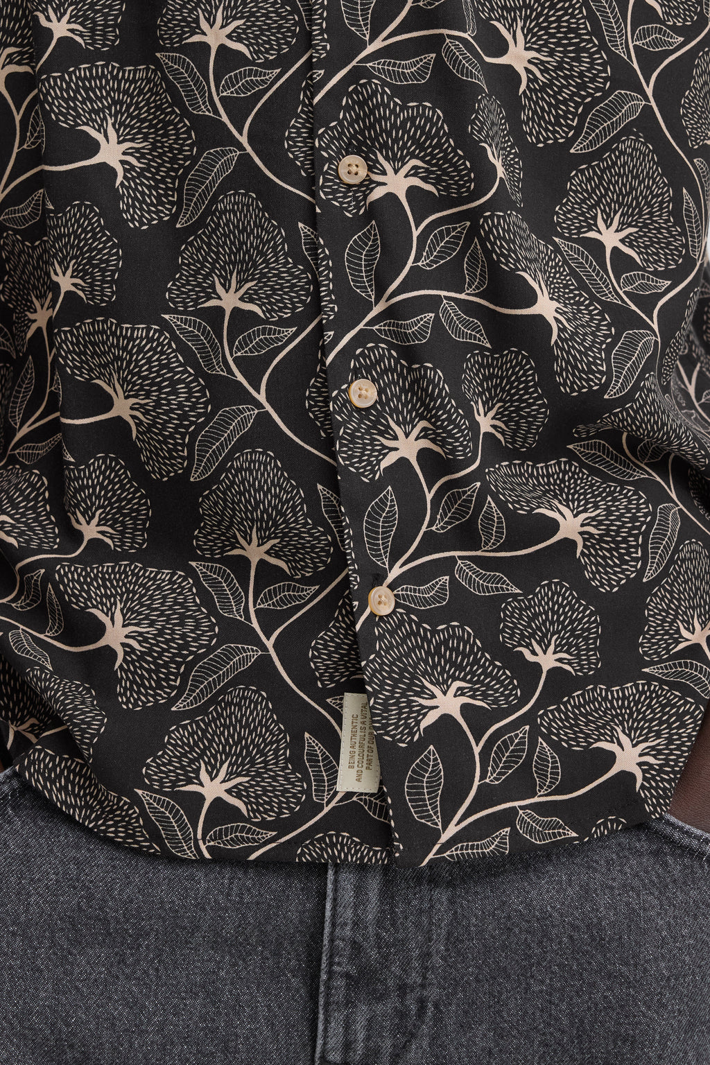 Blend BHARIAN Shirt – Ανδρικό Πουκάμισο | Black Beauty (Μαύρο)