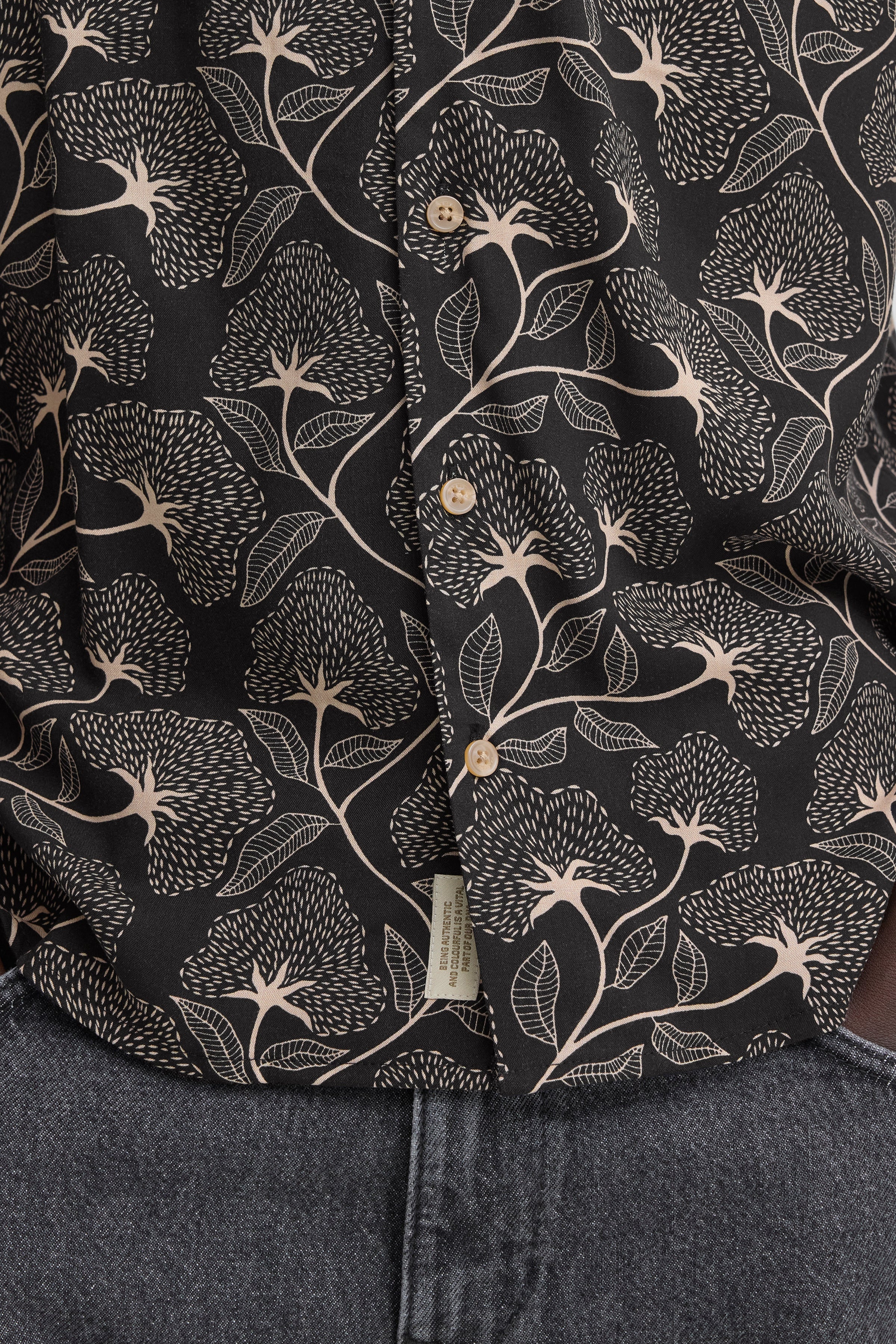 Blend BHARIAN Shirt – Ανδρικό Πουκάμισο | Black Beauty (Μαύρο)