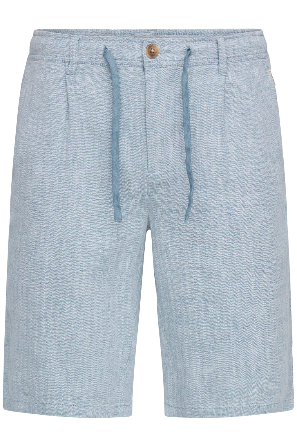 Blend BHMARCO Woven Shorts – Ανδρικό Σορτς από Λινό Μείγμα | Lichen Blue (Γαλάζιο)