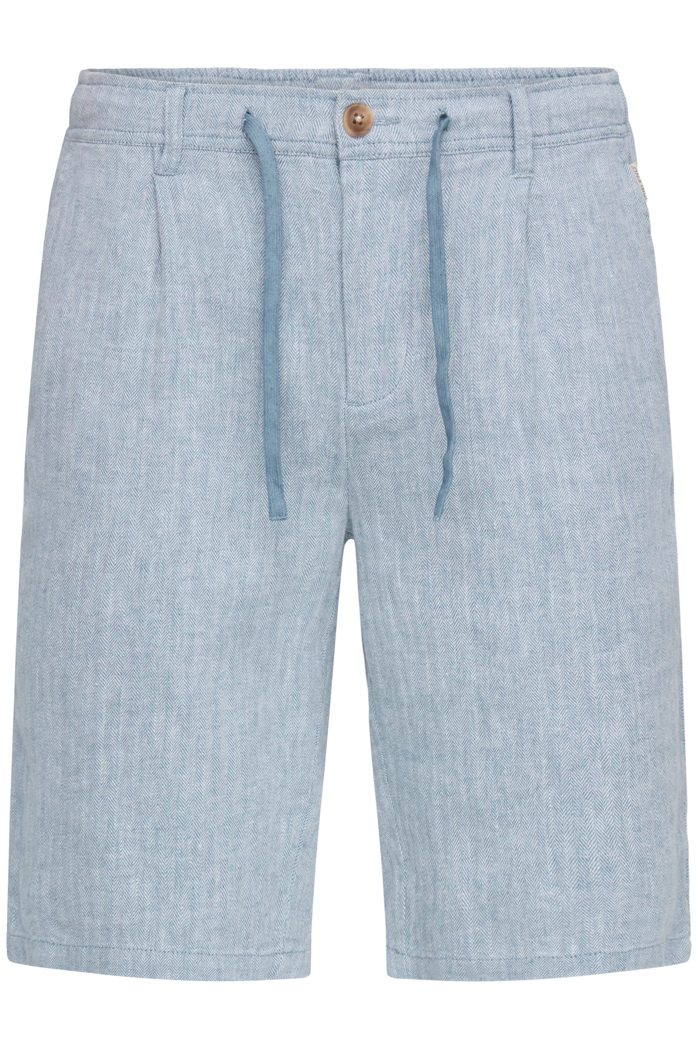 Blend BHMARCO Woven Shorts – Ανδρικό Σορτς από Λινό Μείγμα | Lichen Blue (Γαλάζιο)