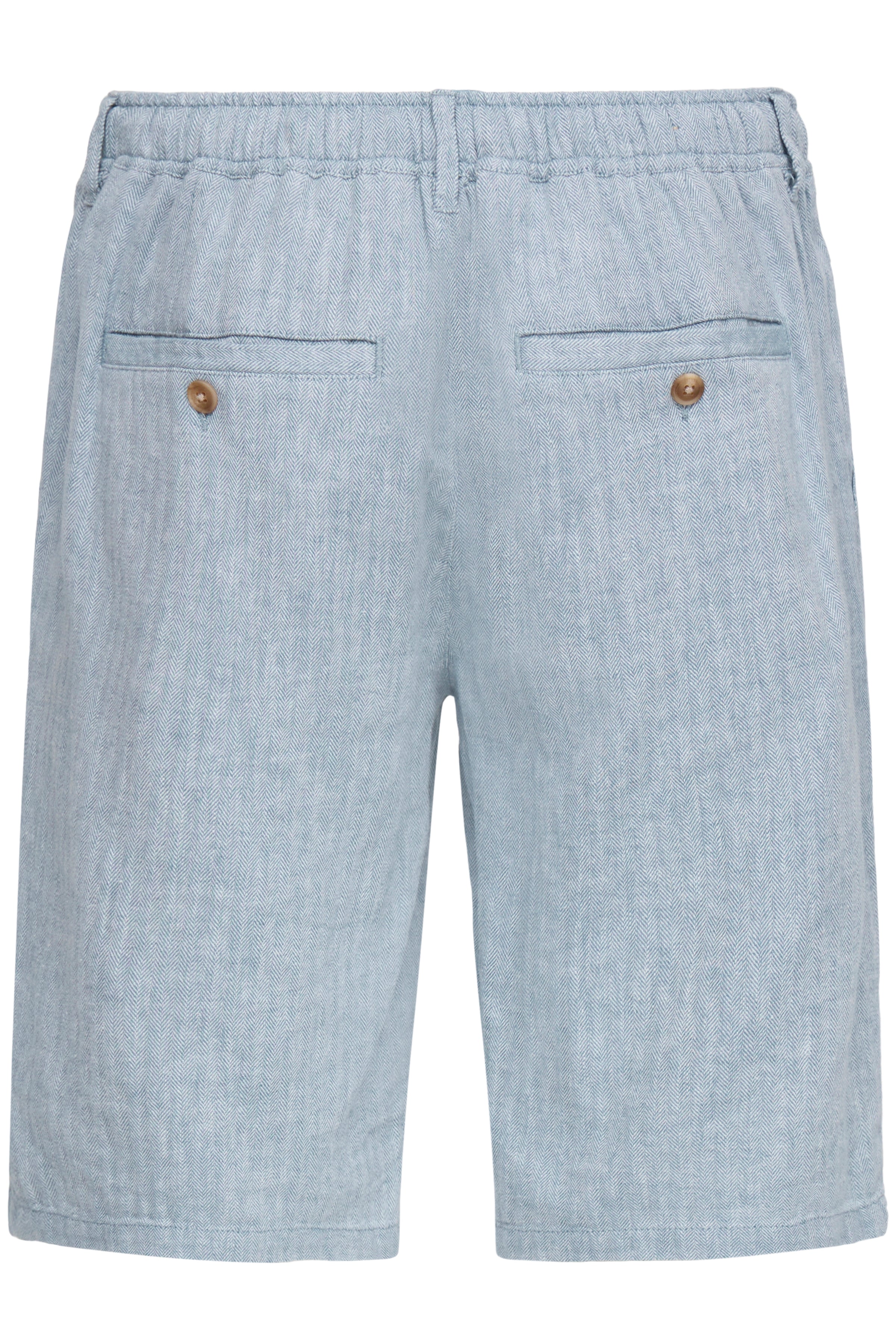 Blend BHMARCO Woven Shorts – Ανδρικό Σορτς από Λινό Μείγμα | Lichen Blue (Γαλάζιο)