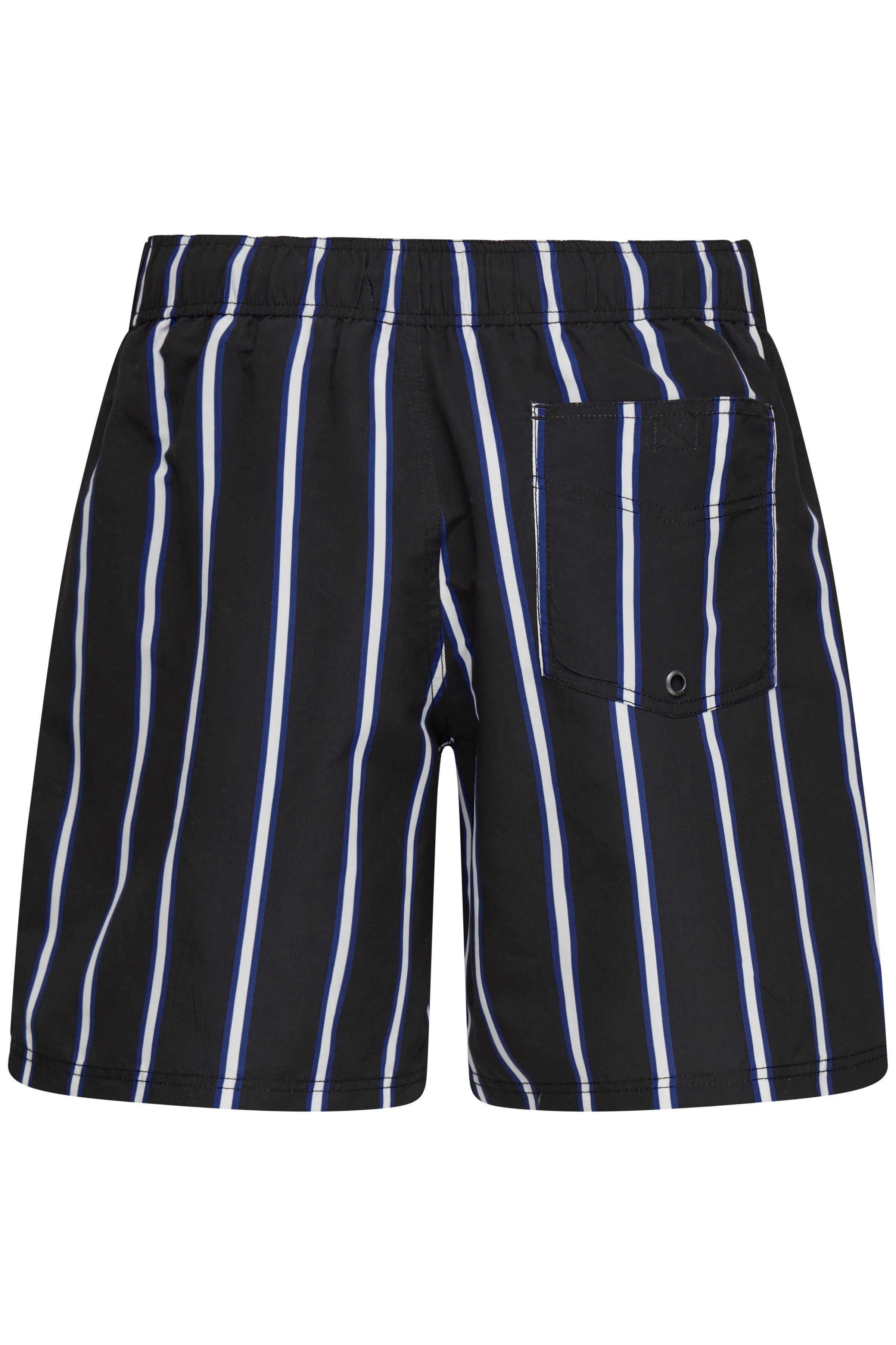 Blend BHRICK Striped Swim Shorts – Ανδρικό Μαγιό | Black Beauty (Μαύρο)