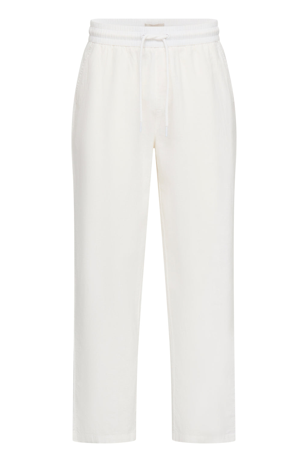 Blend BHABAN Linen Pants – Ανδρικό Λινό Παντελόνι | Snow White (Λευκό)