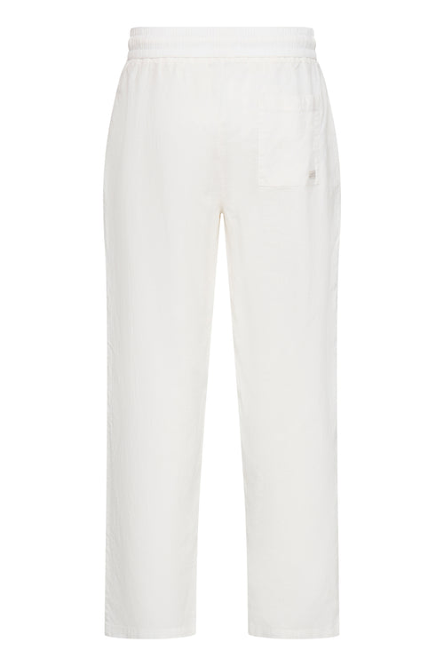 Blend BHABAN Linen Pants – Ανδρικό Λινό Παντελόνι | Snow White (Λευκό)