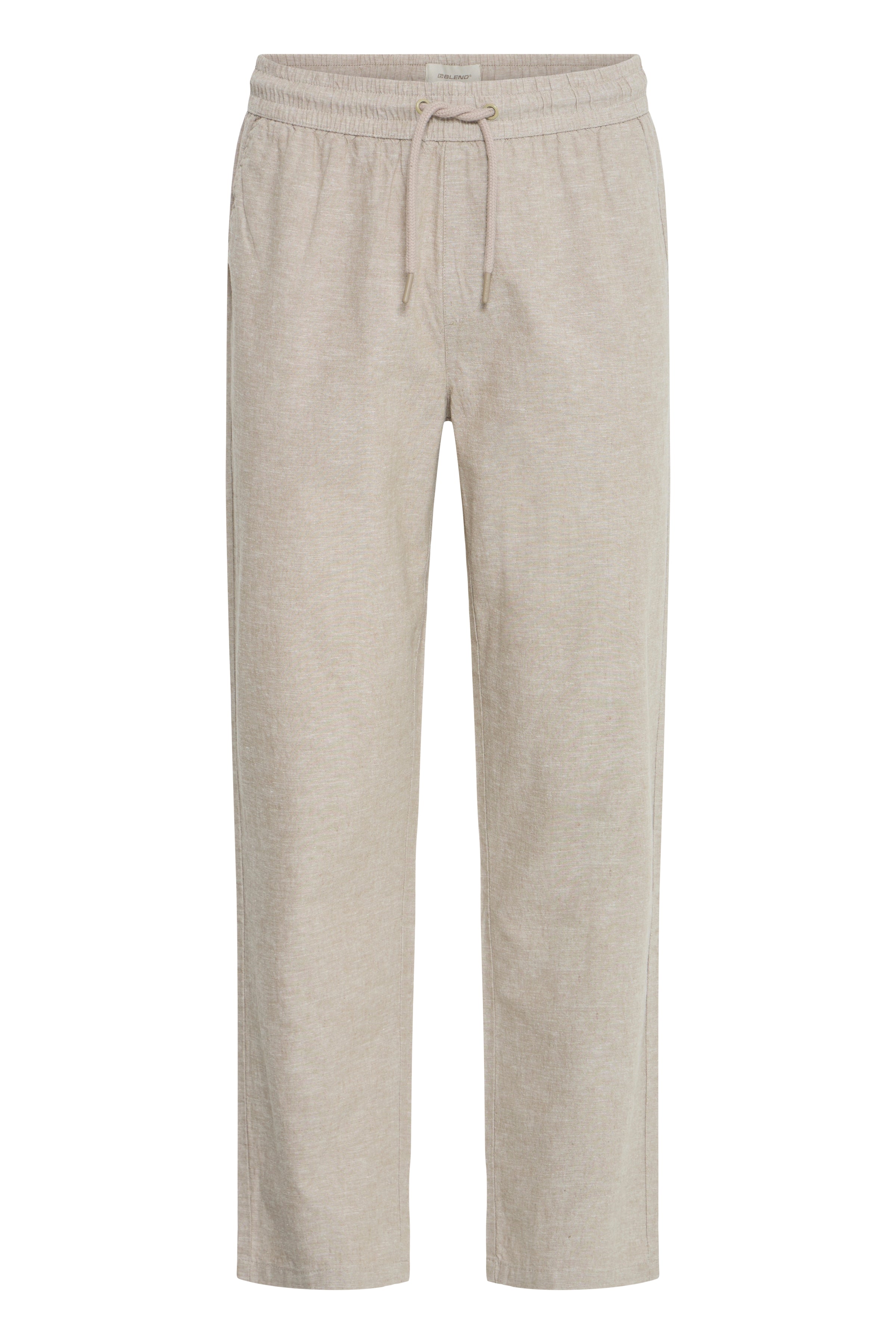 Blend BHABAN Linen Pants – Ανδρικό Λινό Παντελόνι | Crockery (Μπεζ)