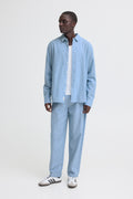 Blend BHABAN Linen Pants – Ανδρικό Λινό Παντελόνι | Lichen Blue (Γαλάζιο)