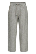 Blend BHABAN Linen Pants – Ανδρικό Λινό Παντελόνι | Dusty Olive (Χακί)