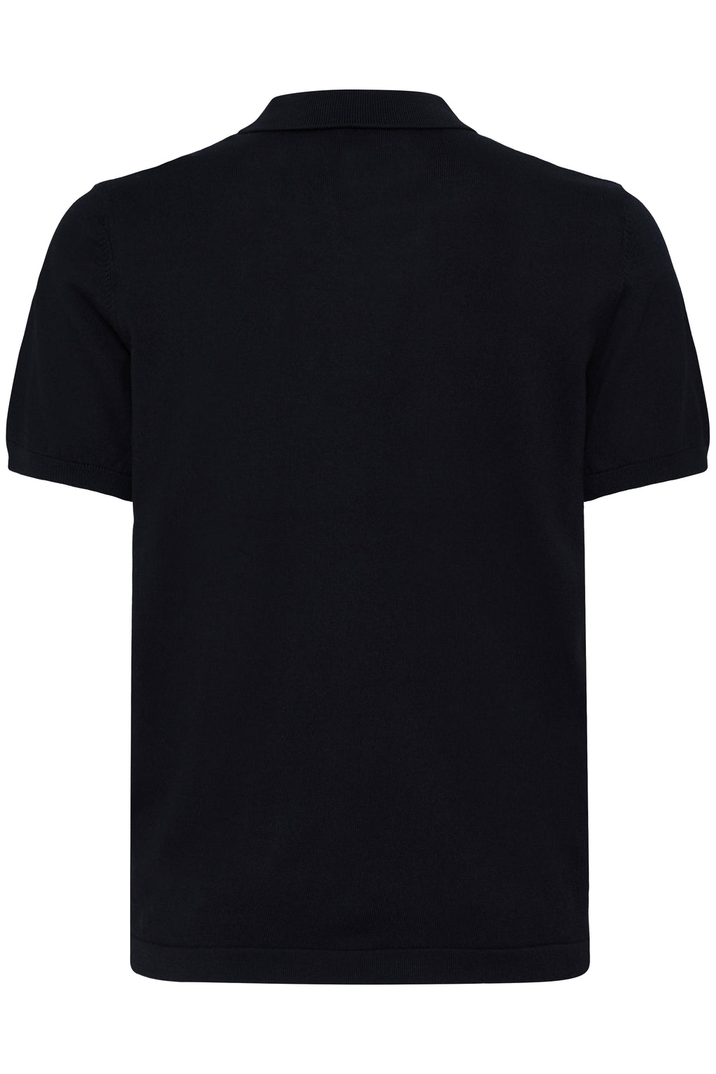 Blend BHDAO Knit Polo – Ανδρική Πλεκτή Πόλο Μπλούζα | Black Beauty (Μαύρο)