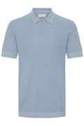 Blend BHDITMER Polo – Ανδρική Πόλο Μπλούζα – Lichen Blue (μπροστά)