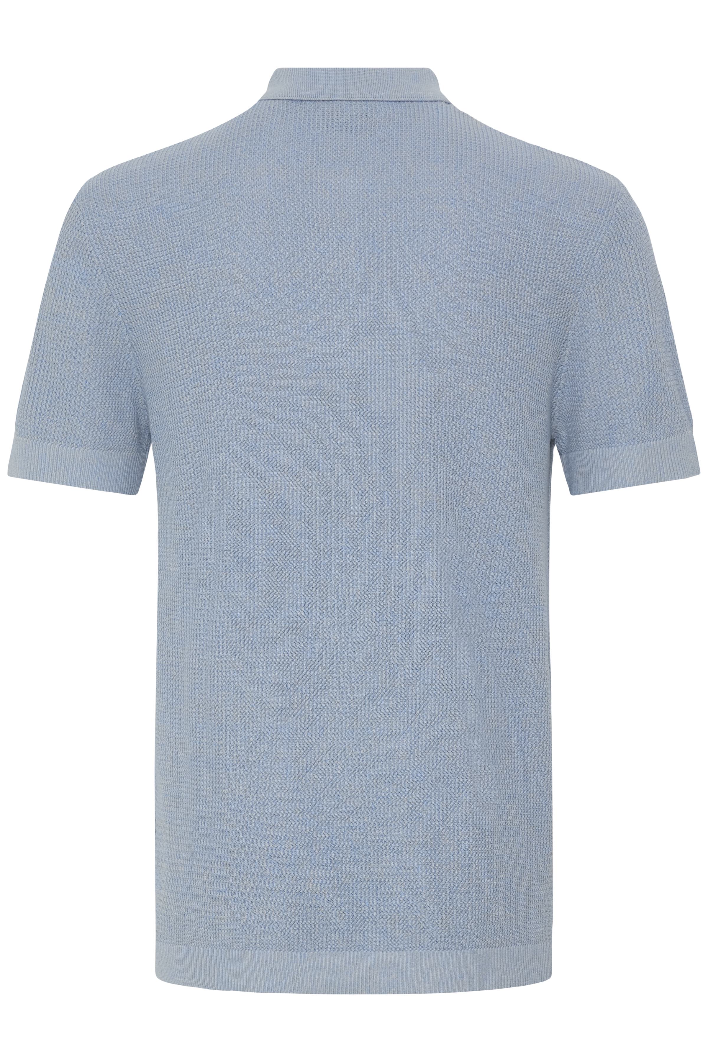 Blend BHDITMER Polo – Ανδρική Πόλο Μπλούζα – Lichen Blue (πίσω)