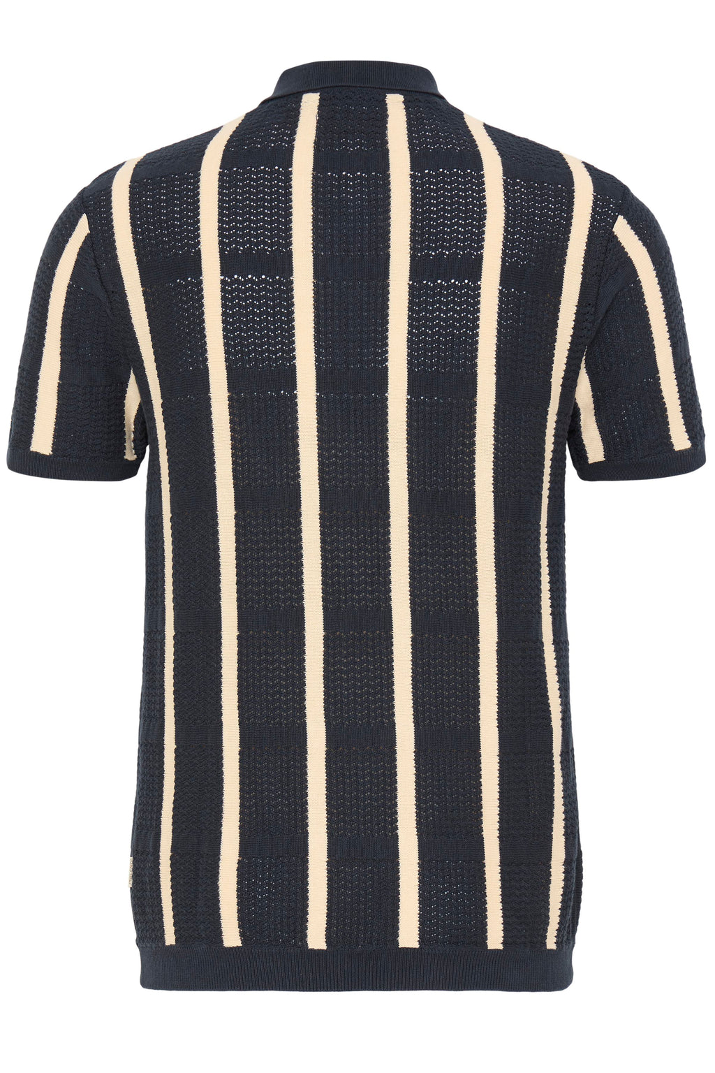 Blend BHDARIN Knit Polo – Ανδρική Πλεκτή Πόλο Μπλούζα | Salute (Σκούρο Μπλε)