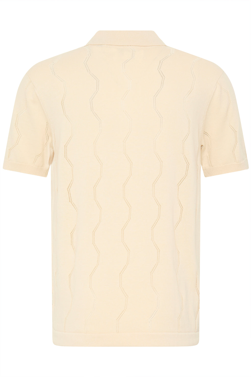 Blend BHDURAN Knit Polo – Ανδρική Πλεκτή Πόλο Μπλούζα | Bleached Sand (Μπεζ)