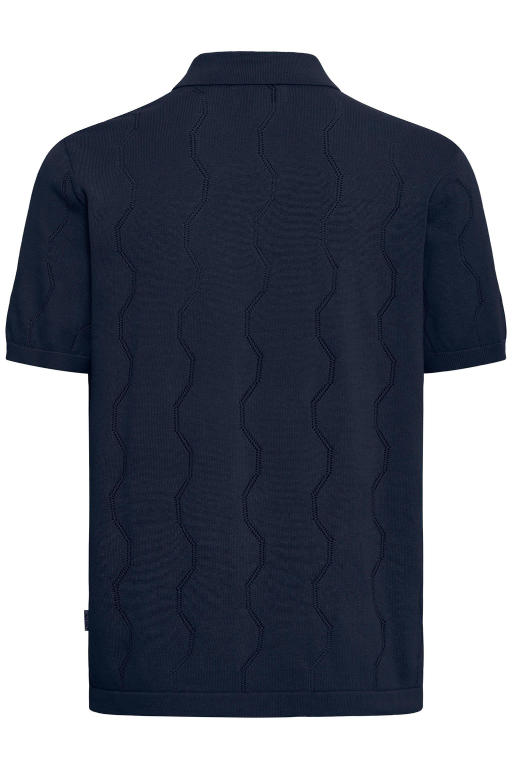 Blend BHDURAN Knit Polo – Ανδρική Πλεκτή Πόλο Μπλούζα | Salute (Σκούρο Μπλε)