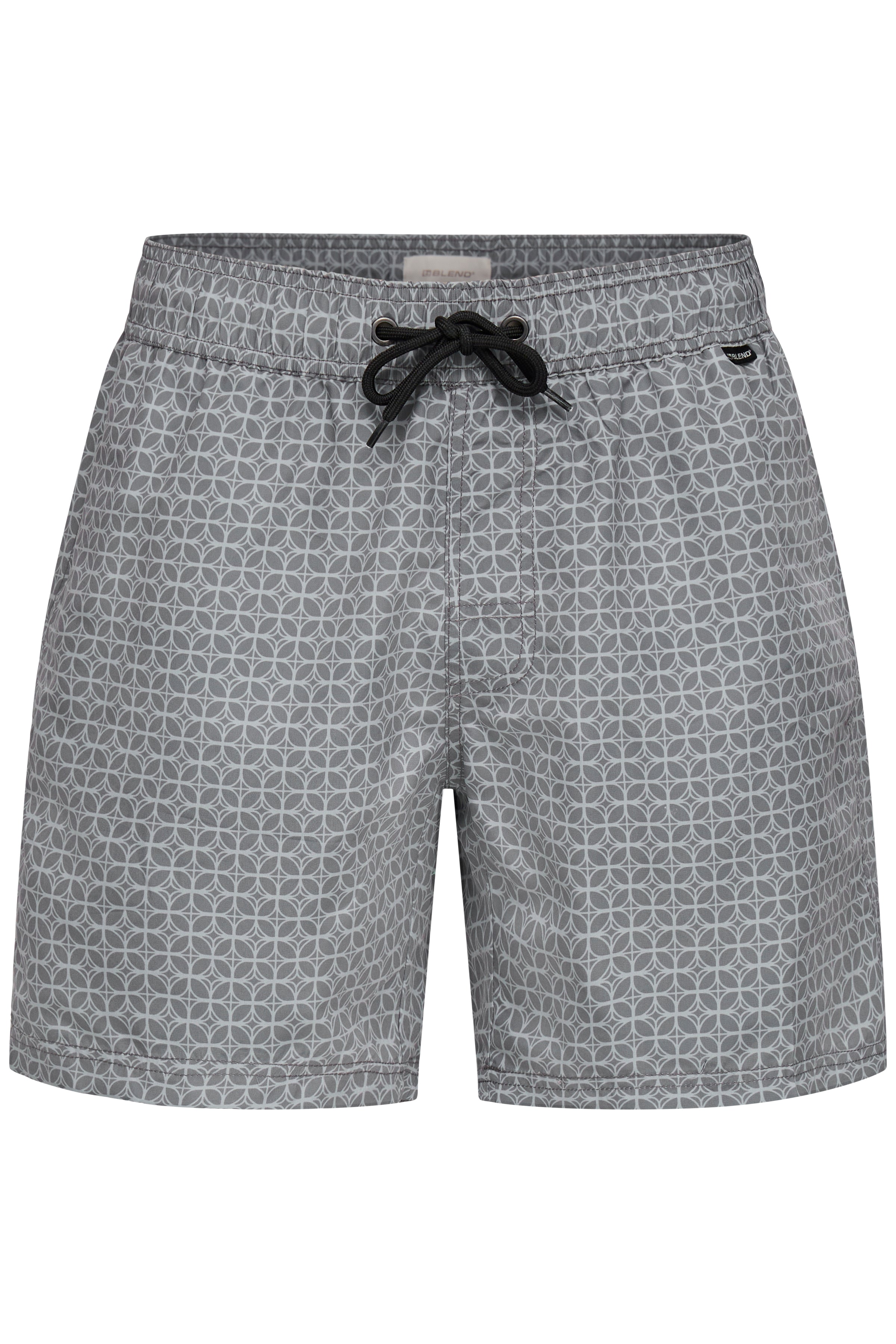 Blend BHRANNOCH Graphic Swim Shorts – Ανδρικό Μαγιό | Castlerock (Γκρι)