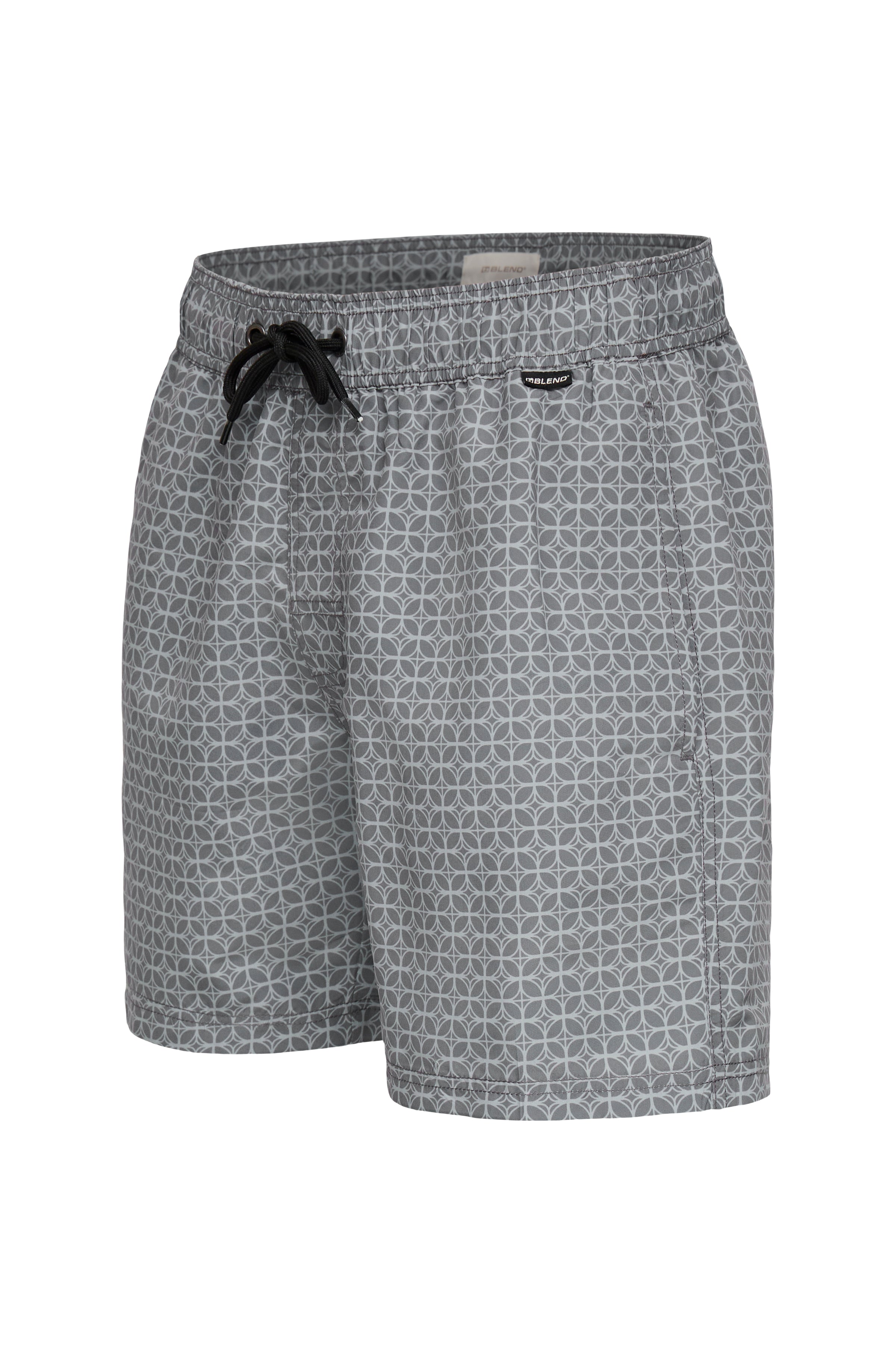 Blend BHRANNOCH Graphic Swim Shorts – Ανδρικό Μαγιό | Castlerock (Γκρι)
