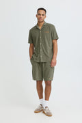 Blend BHBASTI Shirt – Ανδρικό Πουκάμισο | Dusty Olive (Χακί)