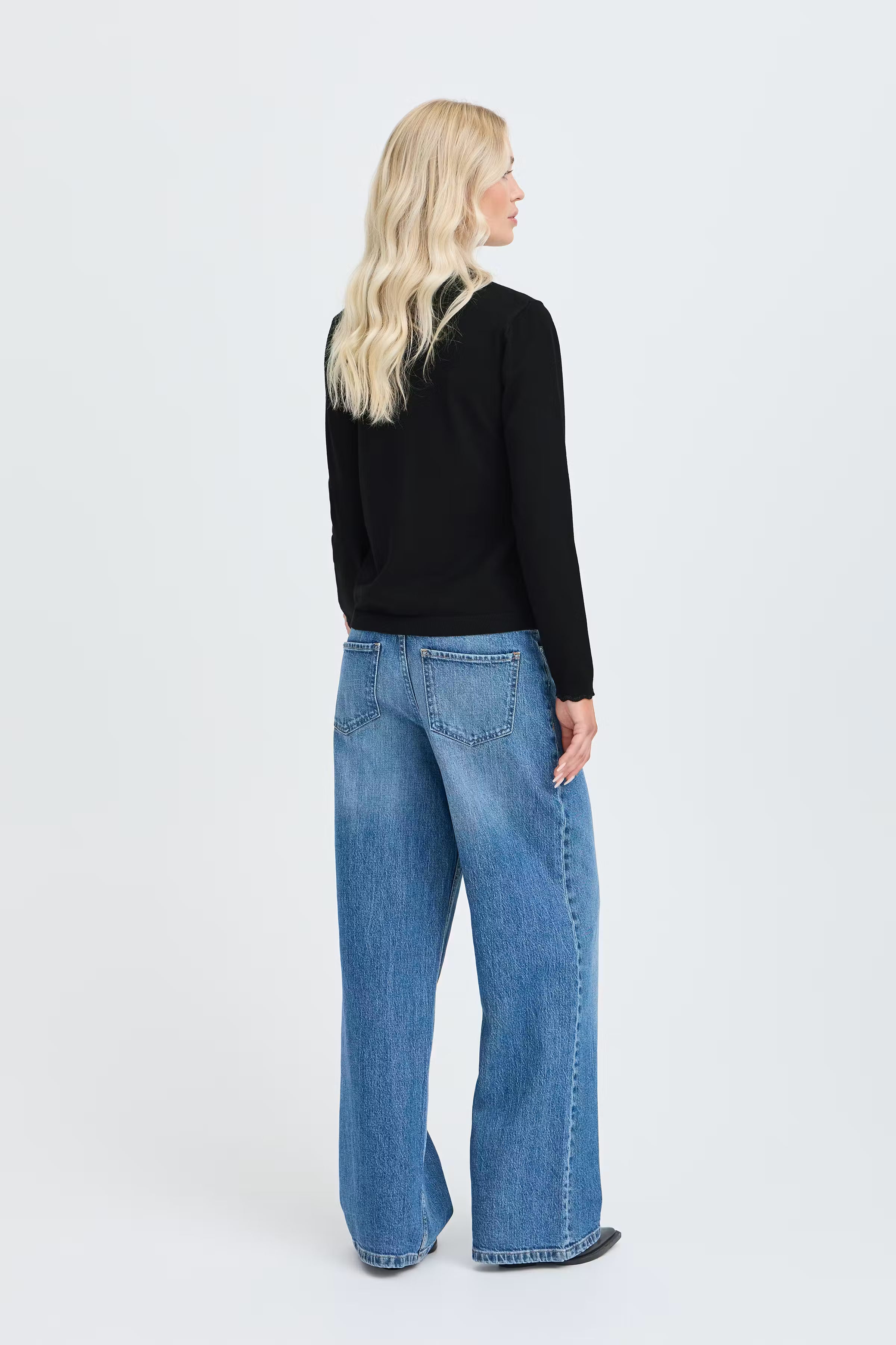 Be Young BYMMORLA Cardigan - Meteorite / Black