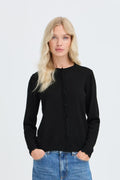 Be Young BYMMORLA Cardigan - Meteorite / Black