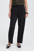 Be Young BYDANTA Trousers - Meteorite / Black