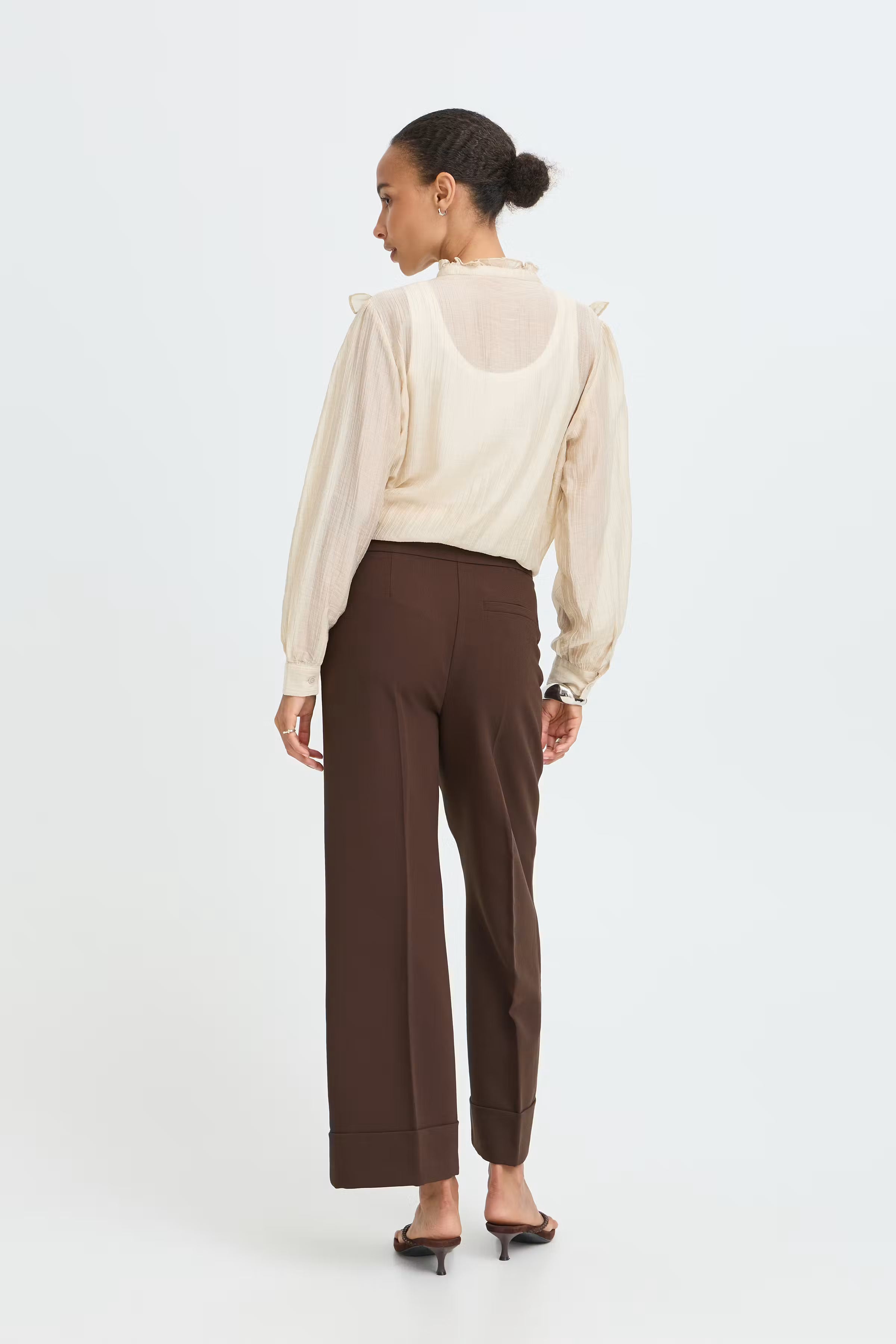 Be Young BYDENOA Trousers - Java / Brown