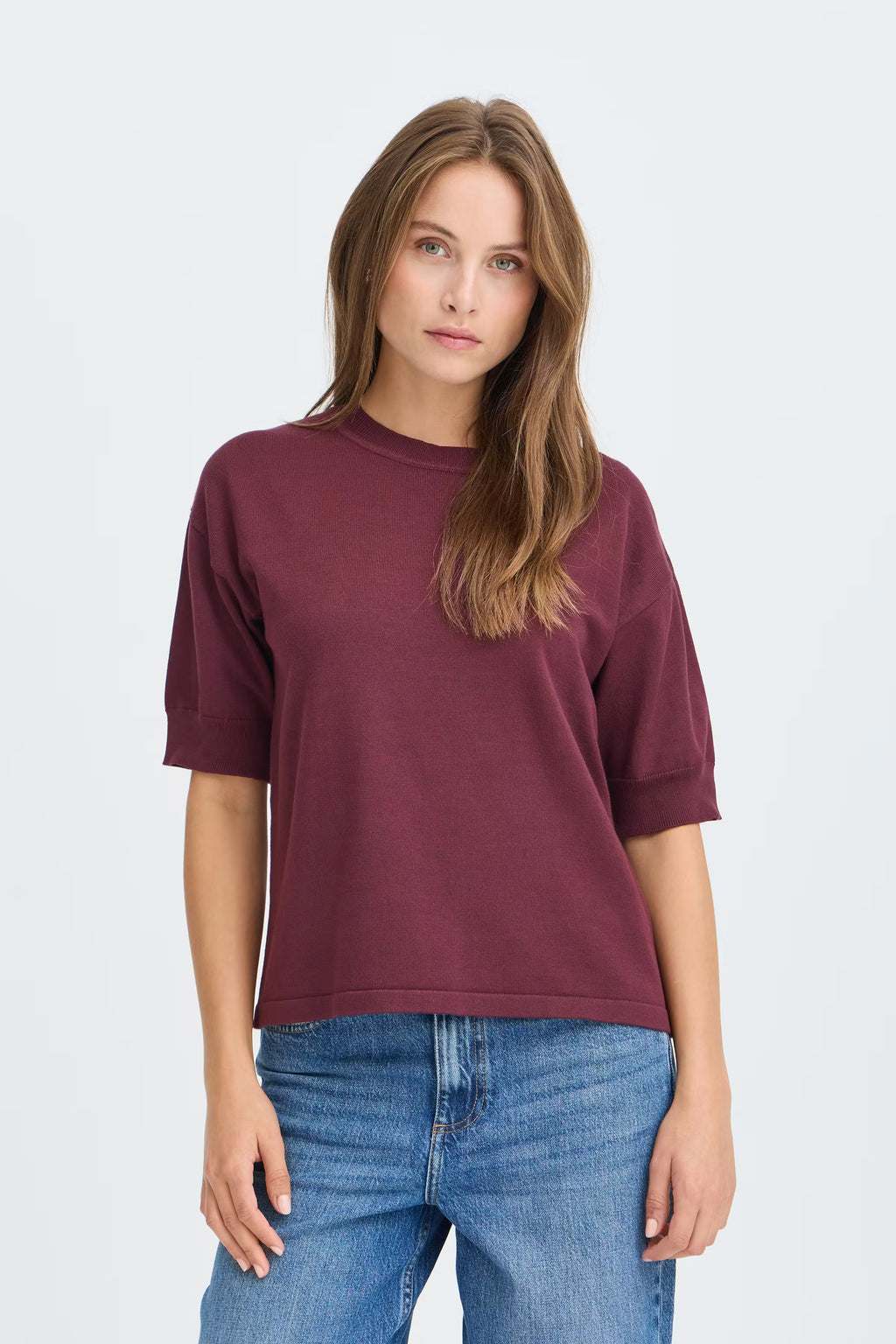 Be Young BYMMORLA Pullover - Fig / Brown