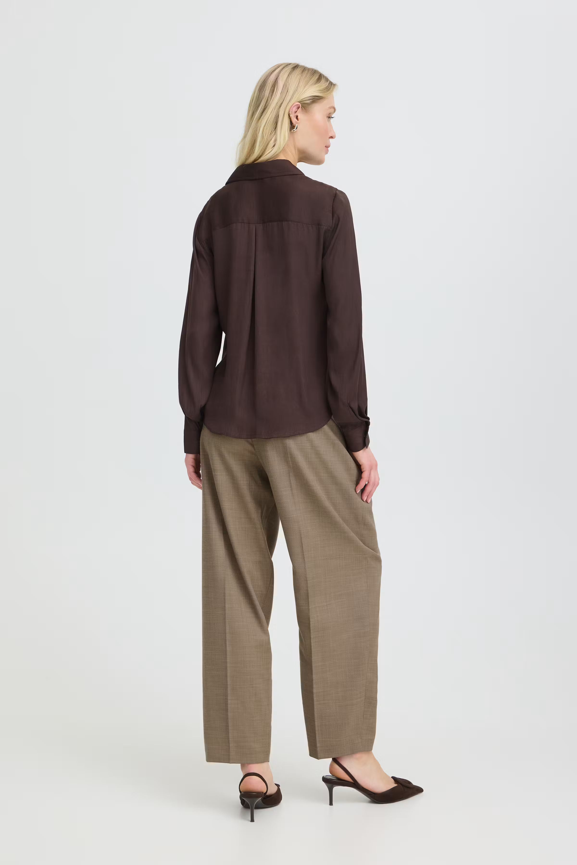Be Young BYIVAL Shirt - Java / Brown