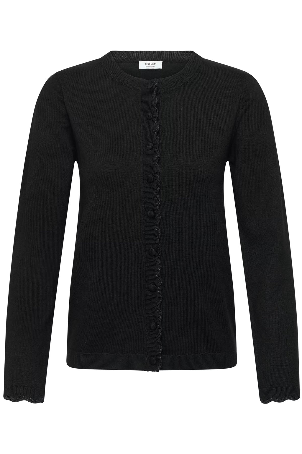 Be Young BYMMORLA Cardigan - Meteorite / Black