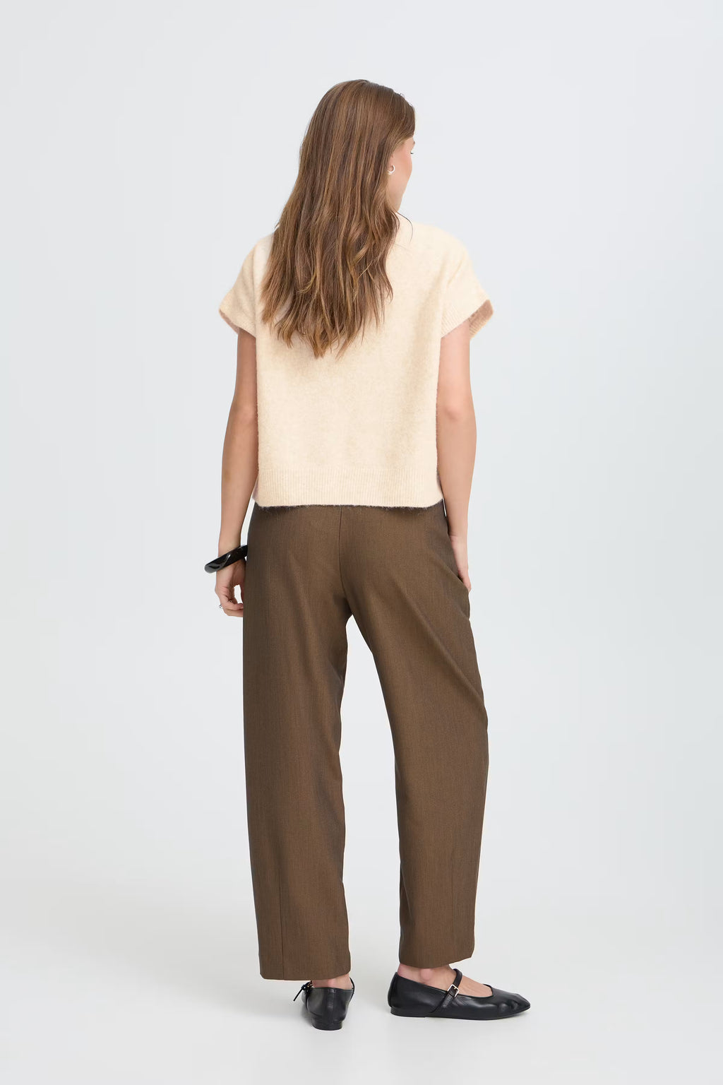 Be Young BYOMEA Slipover - Birch Melange / White